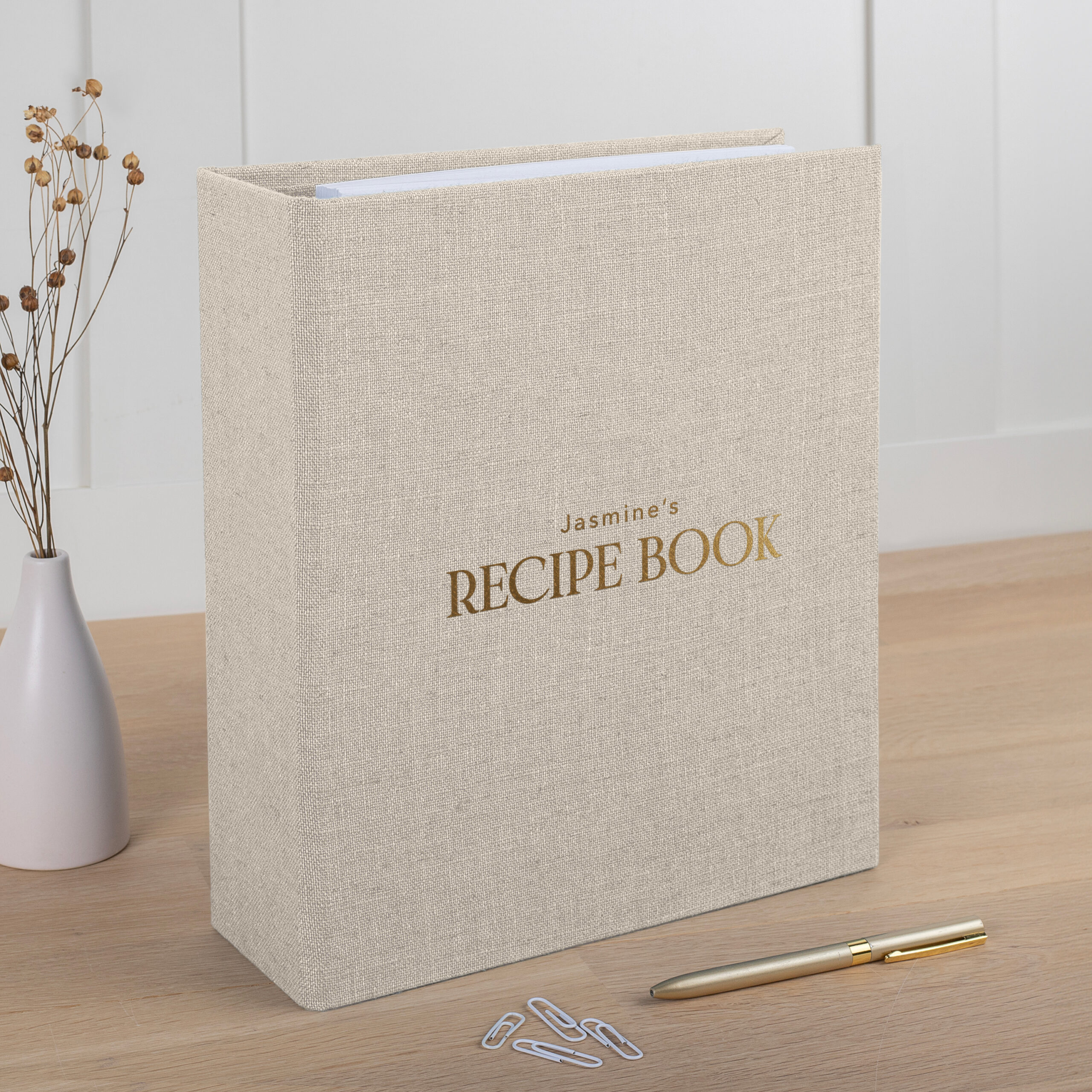Personalized A4 Recipe Book | Custom Recipe Binder #2 - Image 3