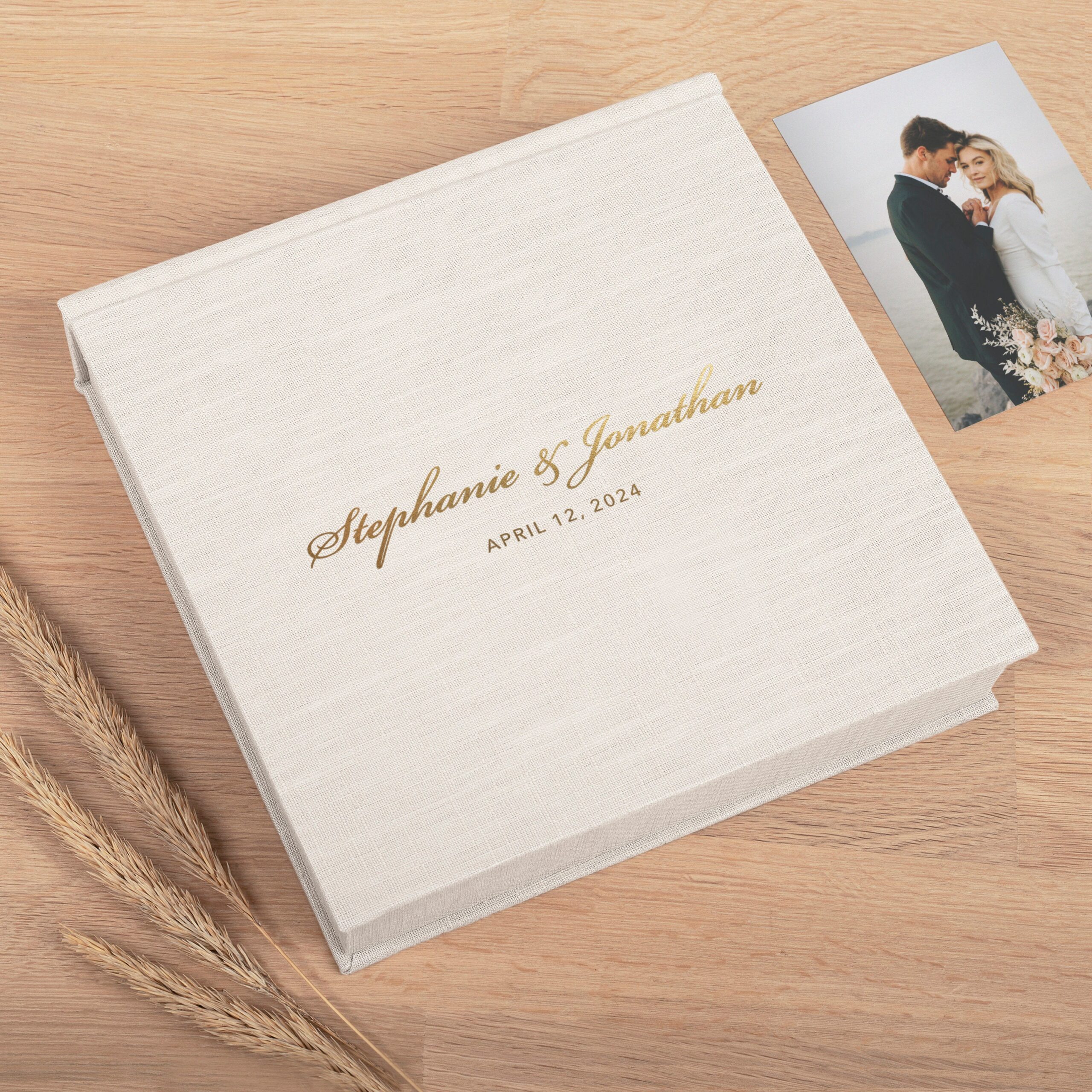 Wedding Keepsake Box | Personalized Custom Memory Box #2 - Image 3