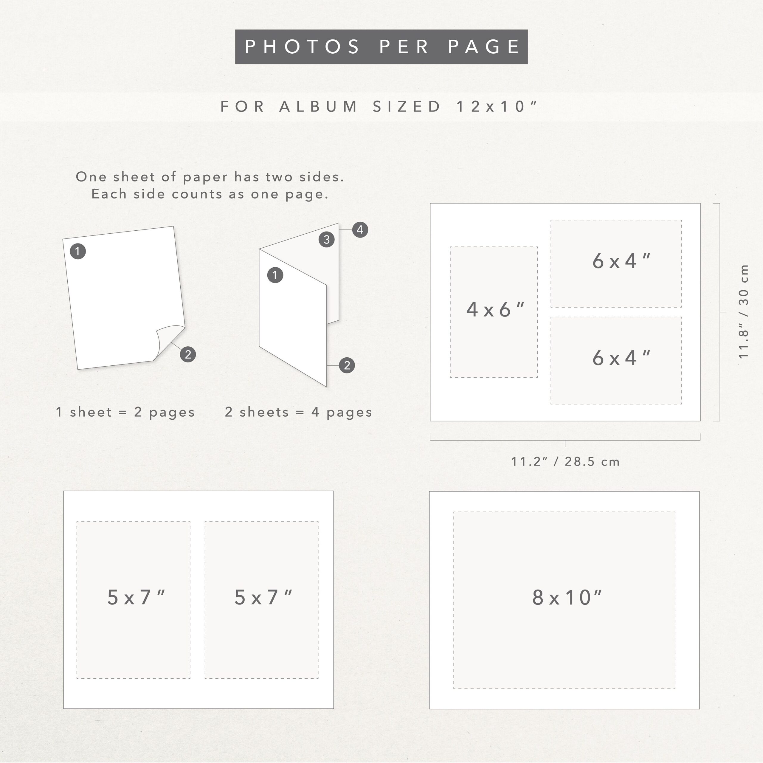Baby Photo Album | Traditional Book Bound Baby Boy Memory Book - Image 4