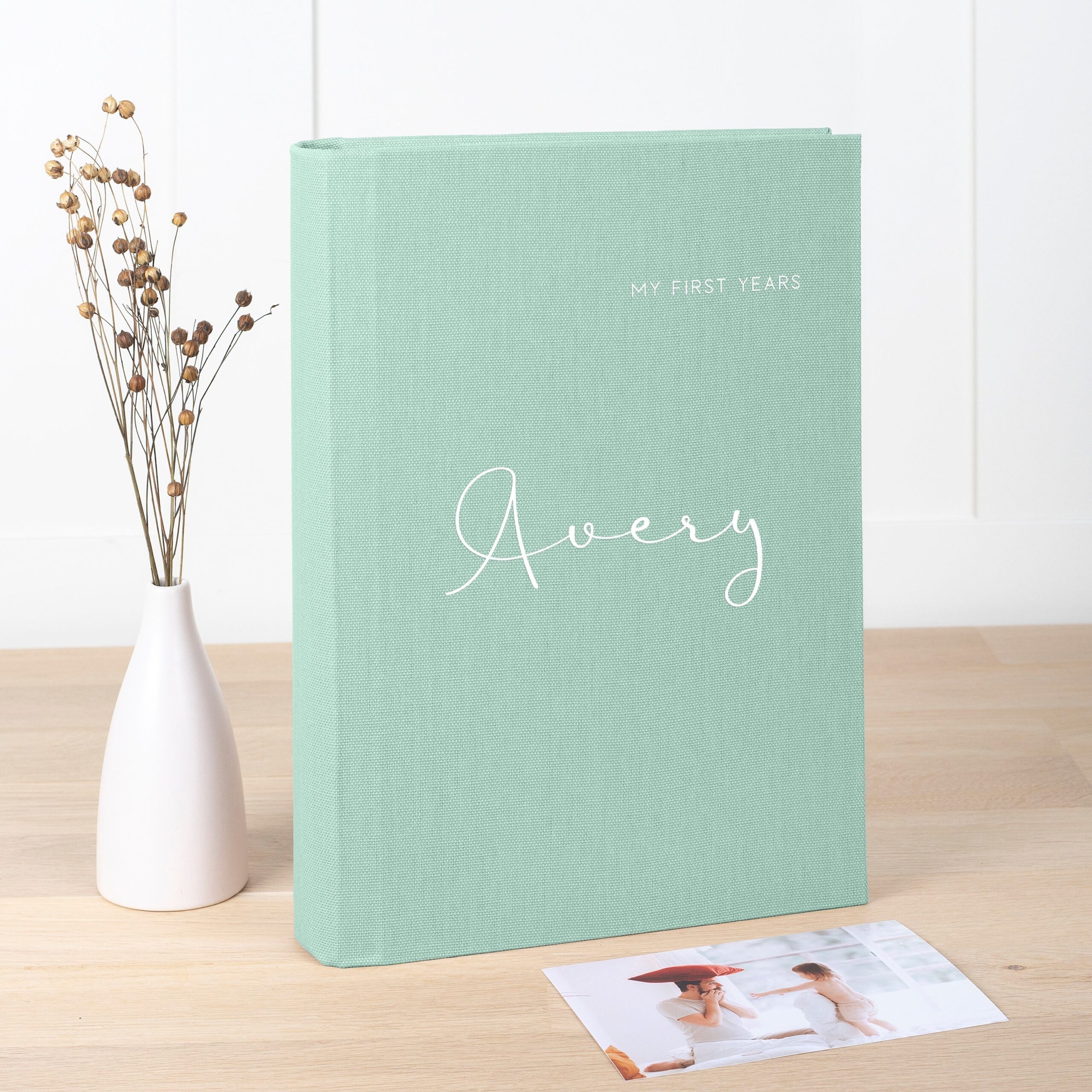 Baby Photo Album with Sleeves for 300 4x6" 10x15cm Photos |  Baby Slip In Photo Album #3