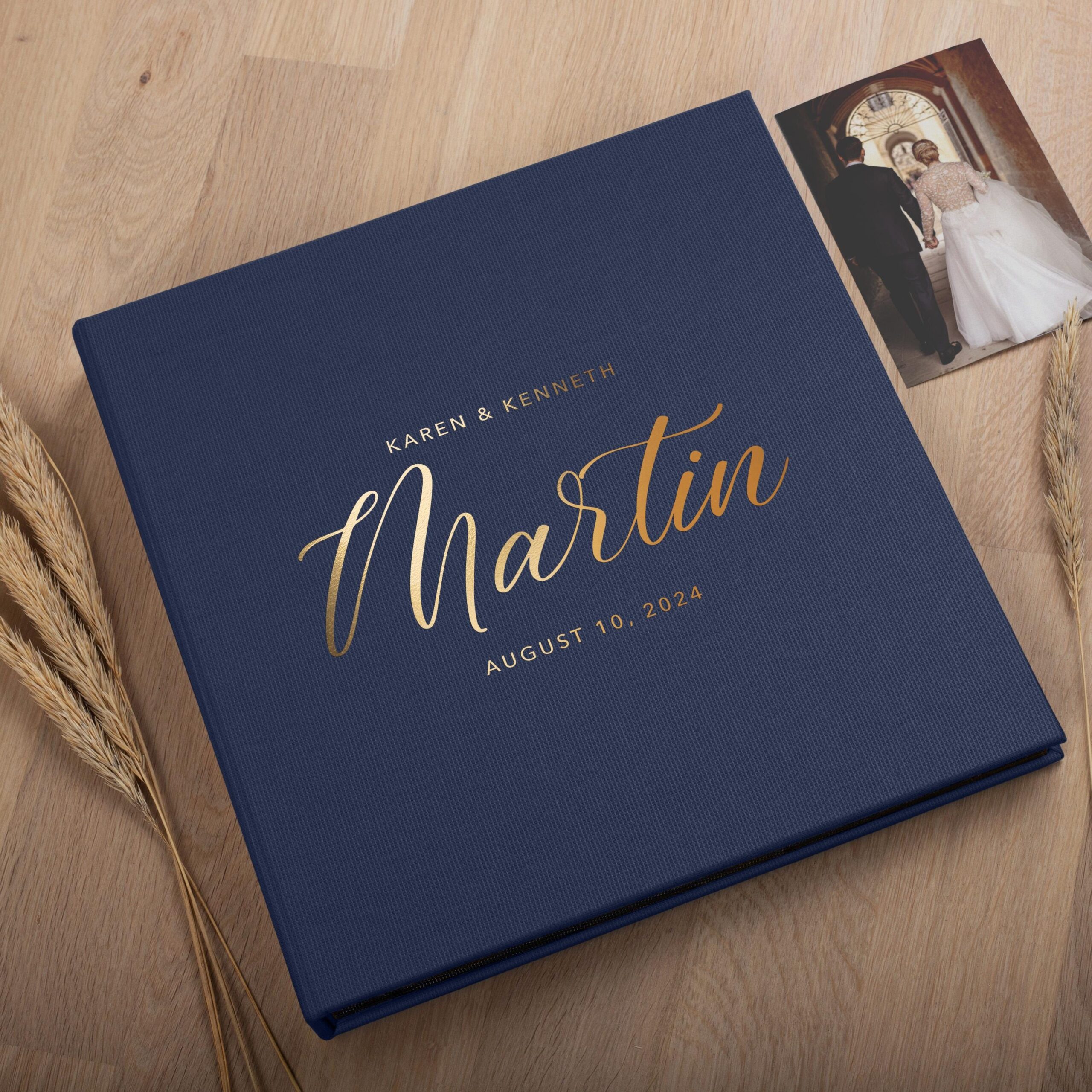 Wedding Photo Album with Sleeves for 100-1000 4x6" 10x15cm Photos | Personalized Slip In Album - Image 2