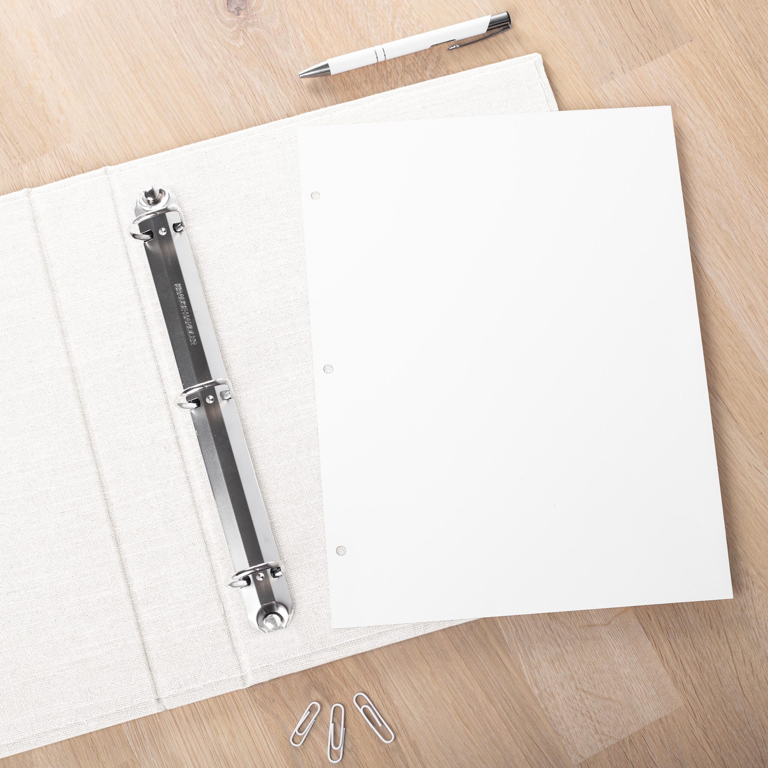 Custom Wedding Planner Ring Binder #2 - Image 3