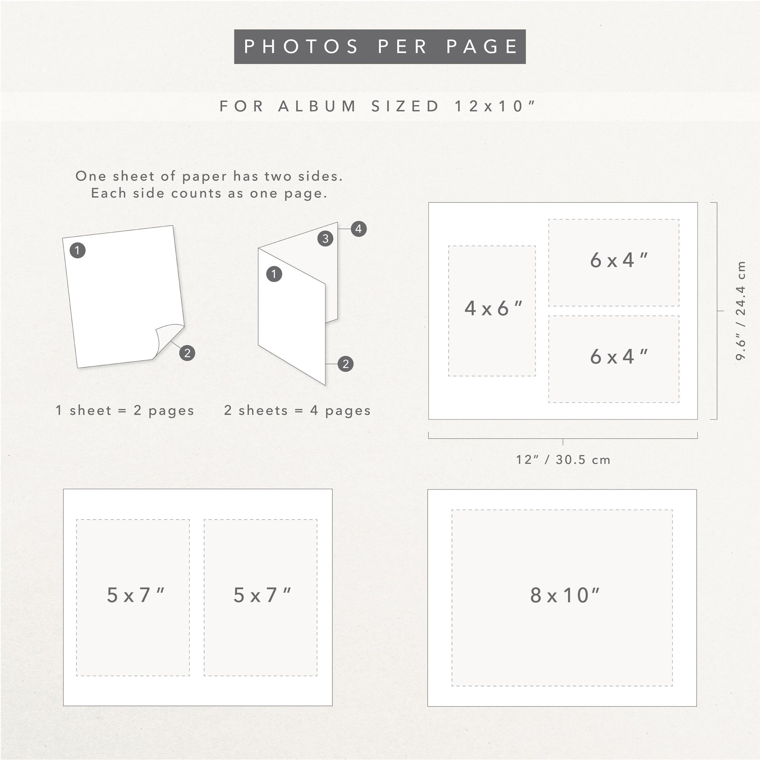 Traditional Family Photo Album | Traditional Book Bound Memory Book #2 - Image 4