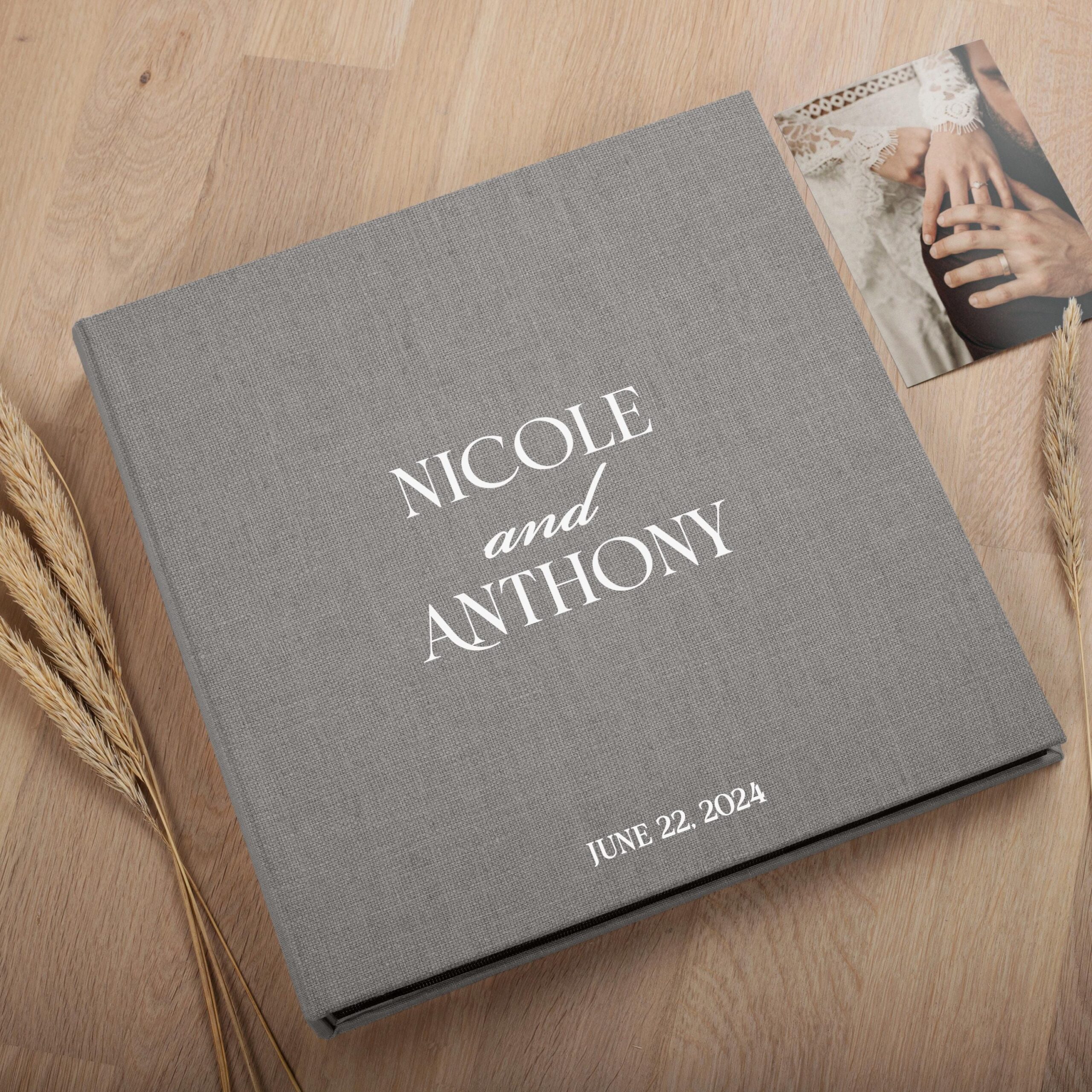 Photo Album with Sleeves for 4x6" 10x15cm Photos | Wedding Slip In Photo Album - Image 3