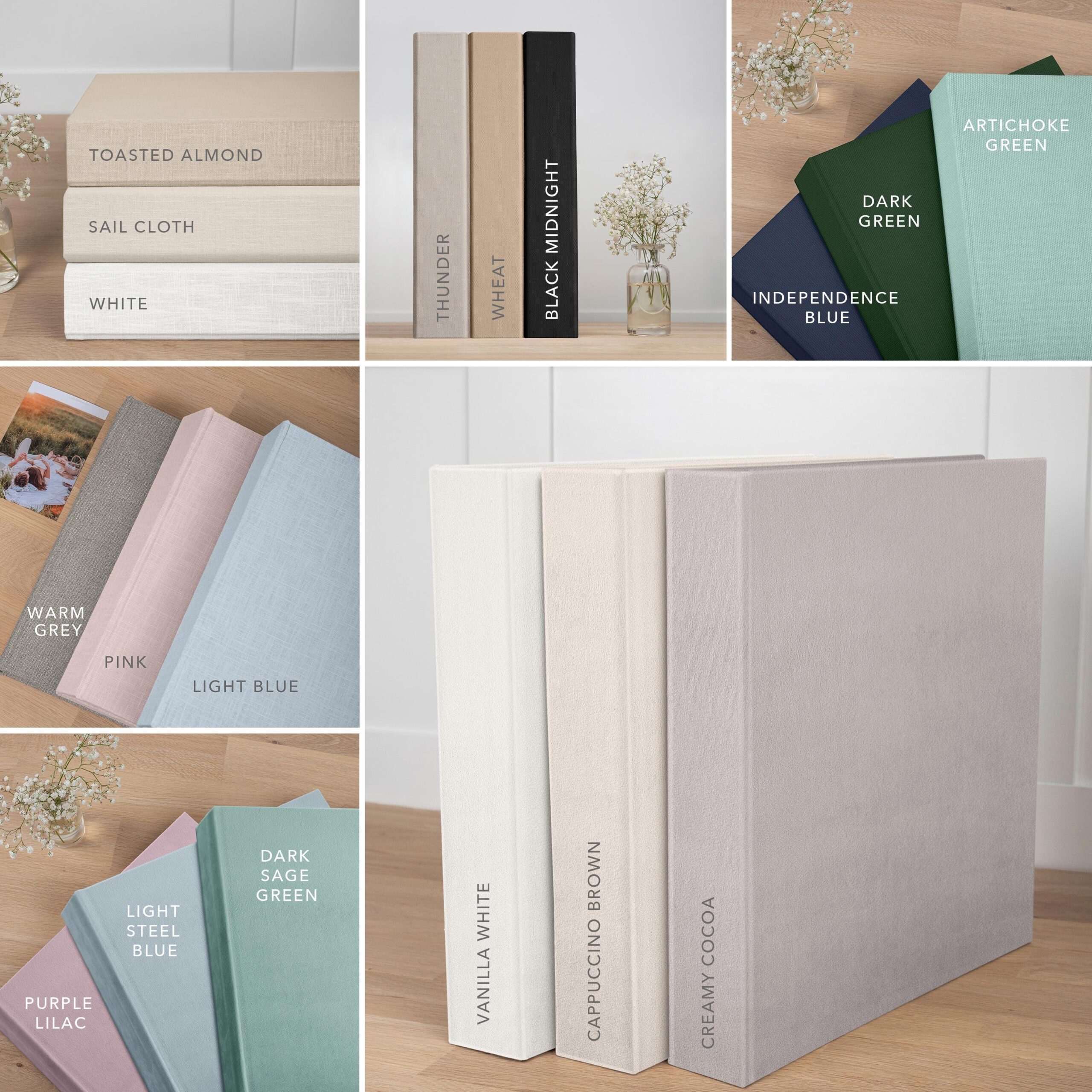 Photo Album with Sleeves for 100-1000 4x6" 10x15cm Photos | Custom Wedding Slip In Photo Album - Image 5