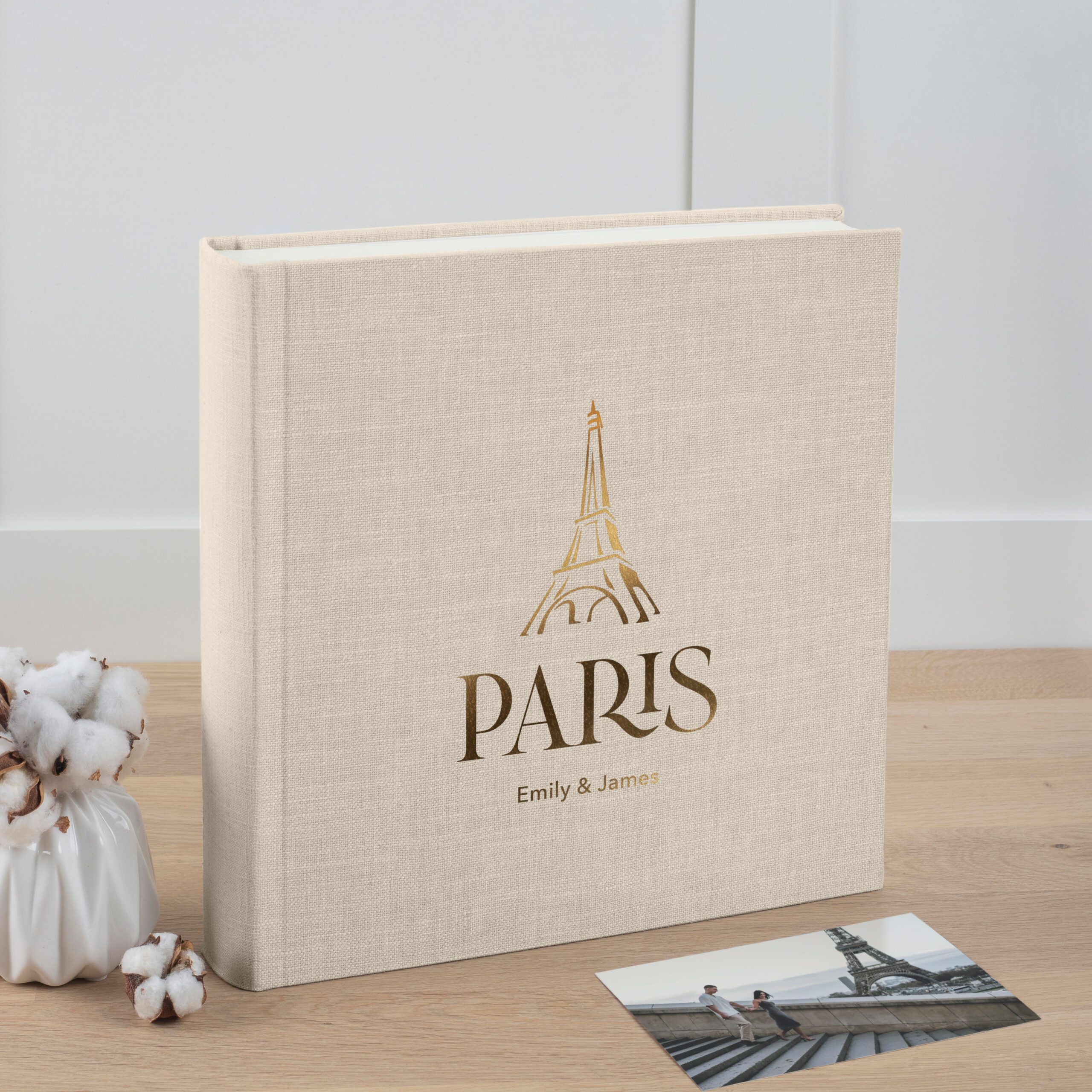 Traditionelles Reisefotoalbum | Flitterwochen-Fotoalbum