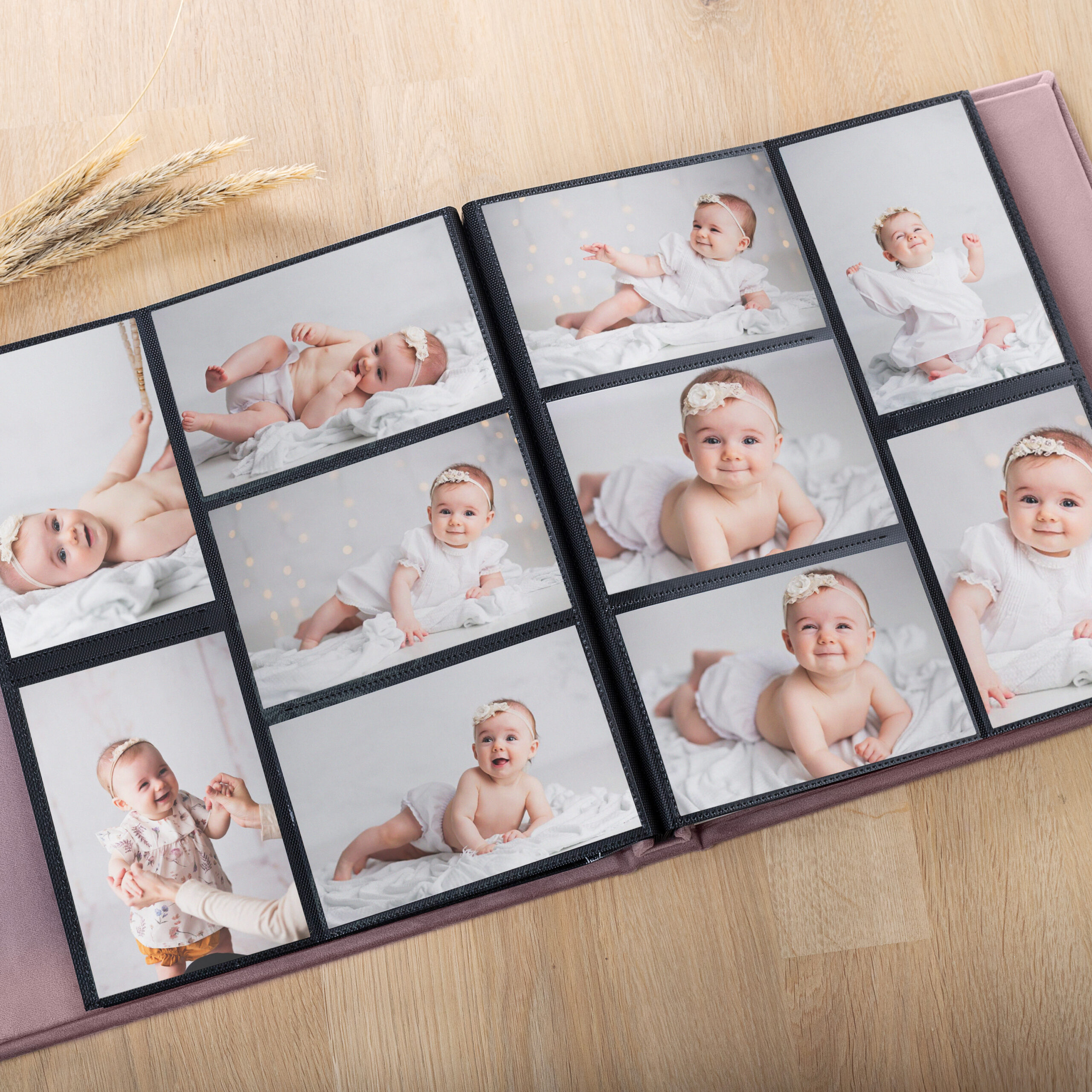 Velvet Baby Slip In Photo Album - Image 2