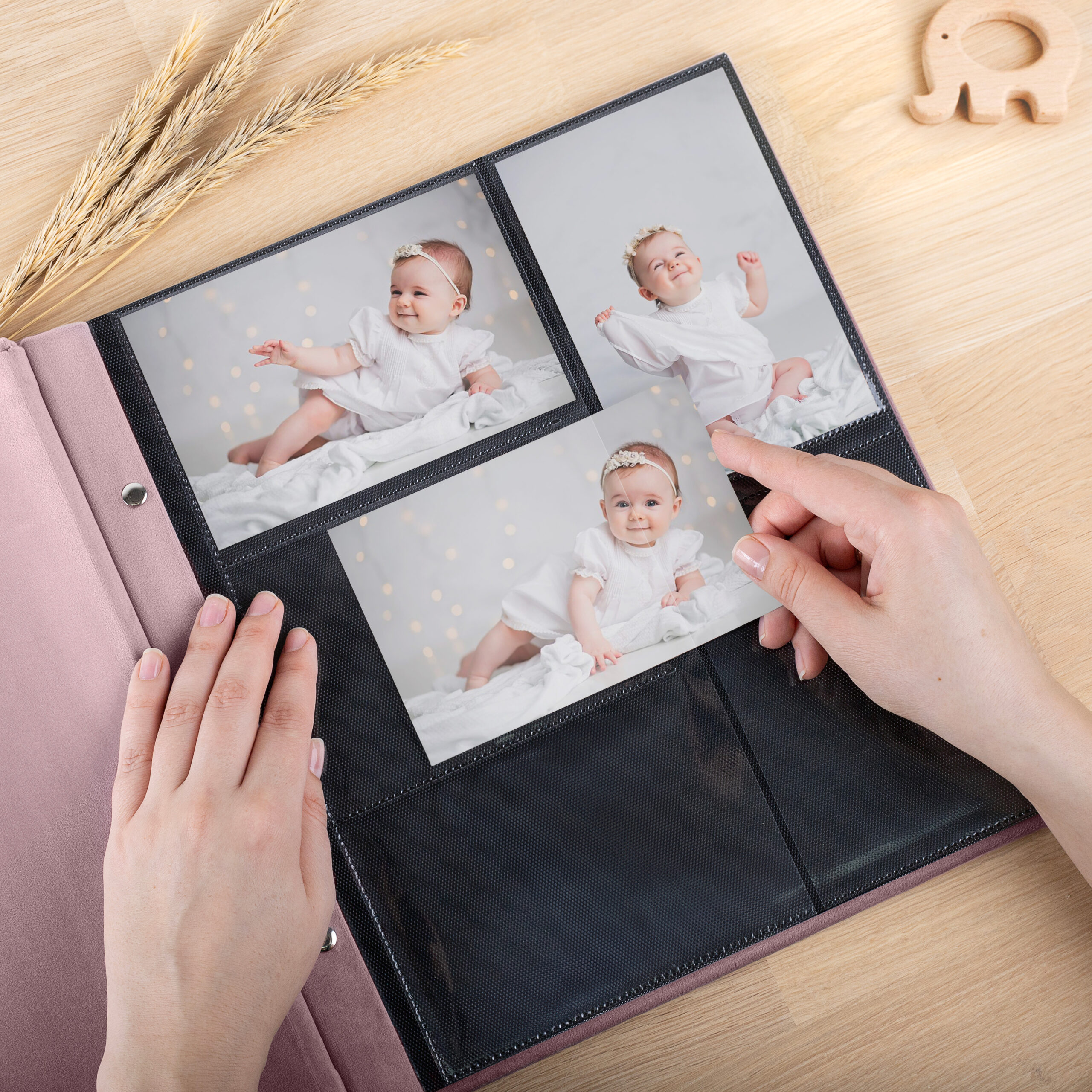 Velvet Baby Slip In Photo Album - Image 5