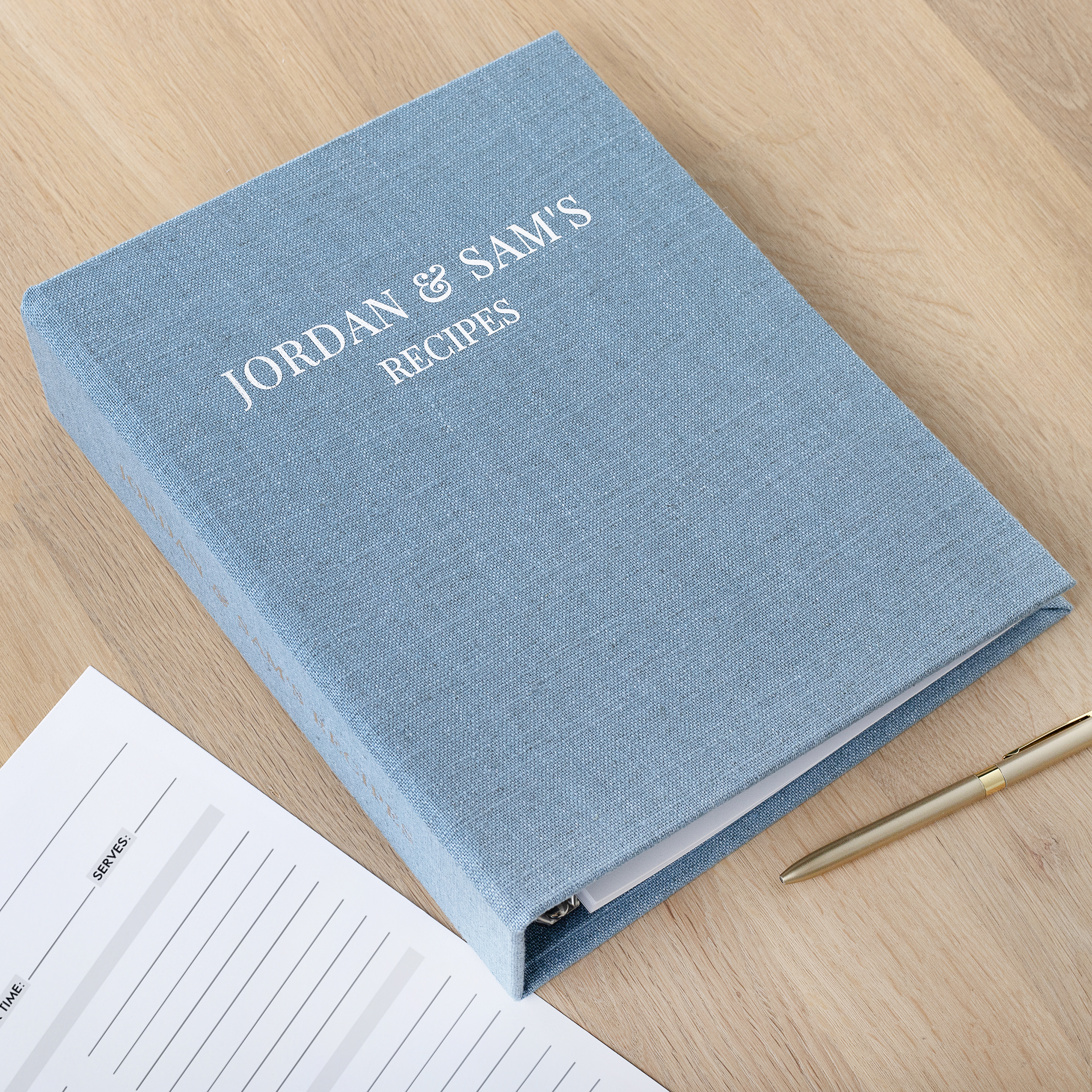 Personalized Recipe Book | Custom Recipe Binder #1 - Image 4